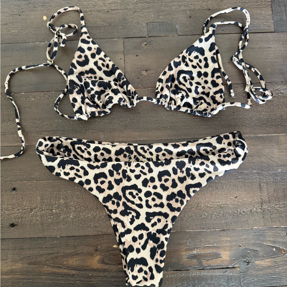 Skatie Leopard Print Bikini